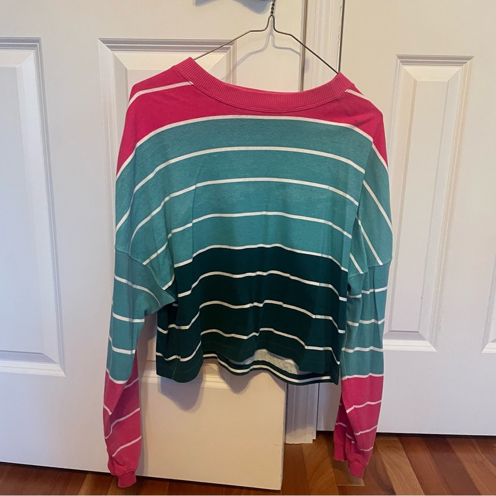 Urban Outfitters Striped Crop Top